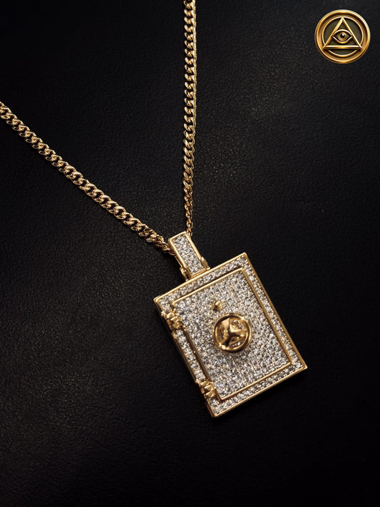 SAFE PENDANT — Dije Caja Fuerte Iced