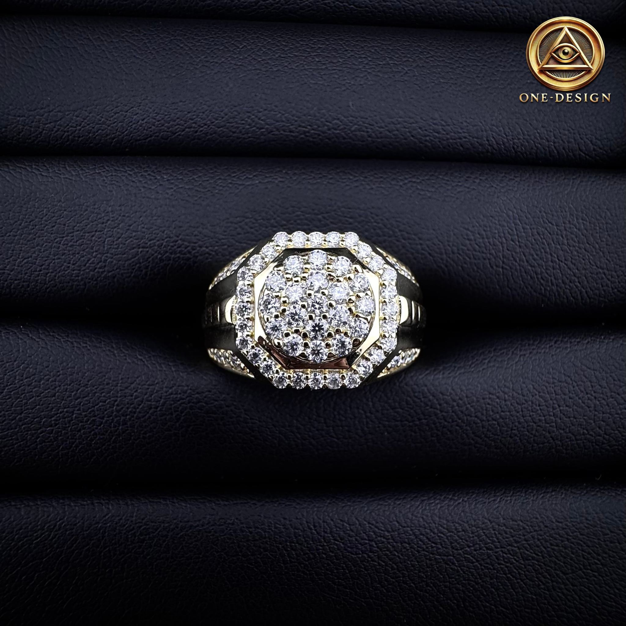 Moissanite ring