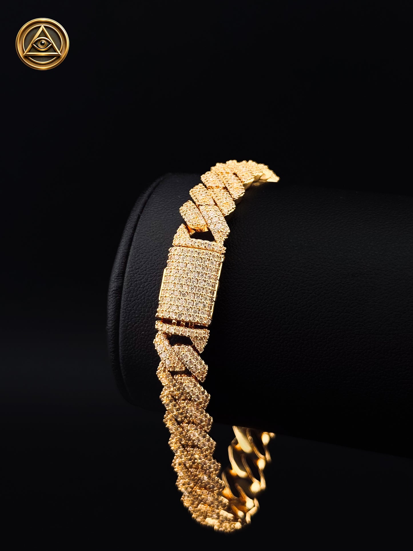 Bracelet full ice 10mm