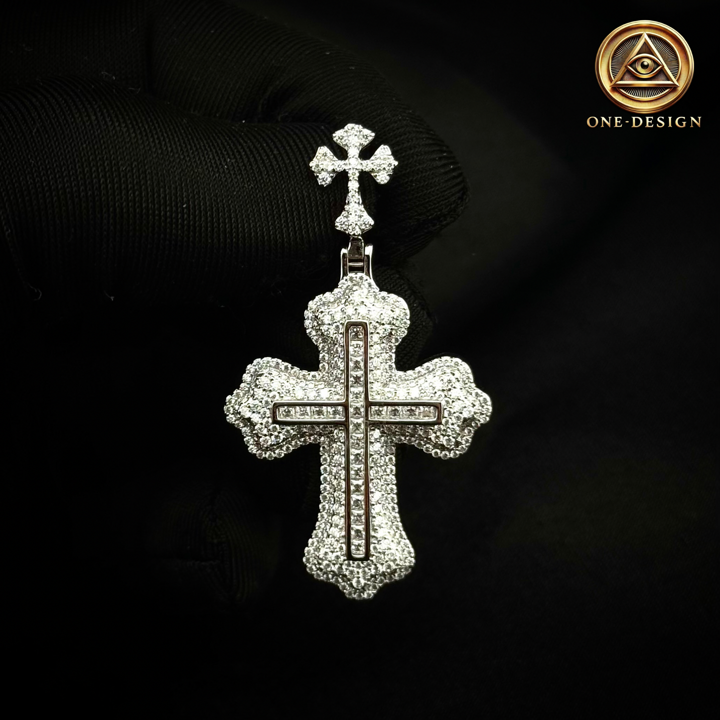 Moissanite Light Cross