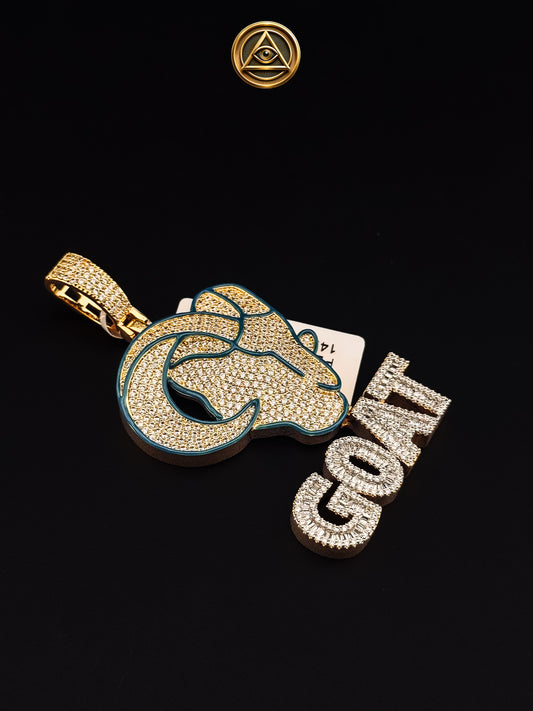 GOAT PENDANT — Dije GOAT Iced