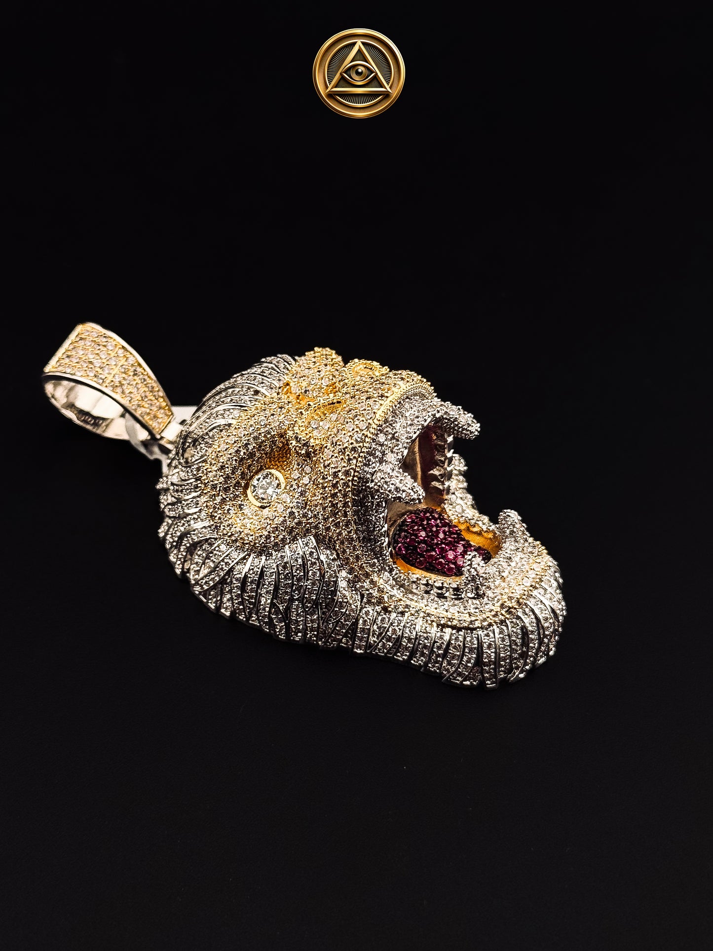 GORILLA KING PENDANT — Dije Gorila Rey Iced