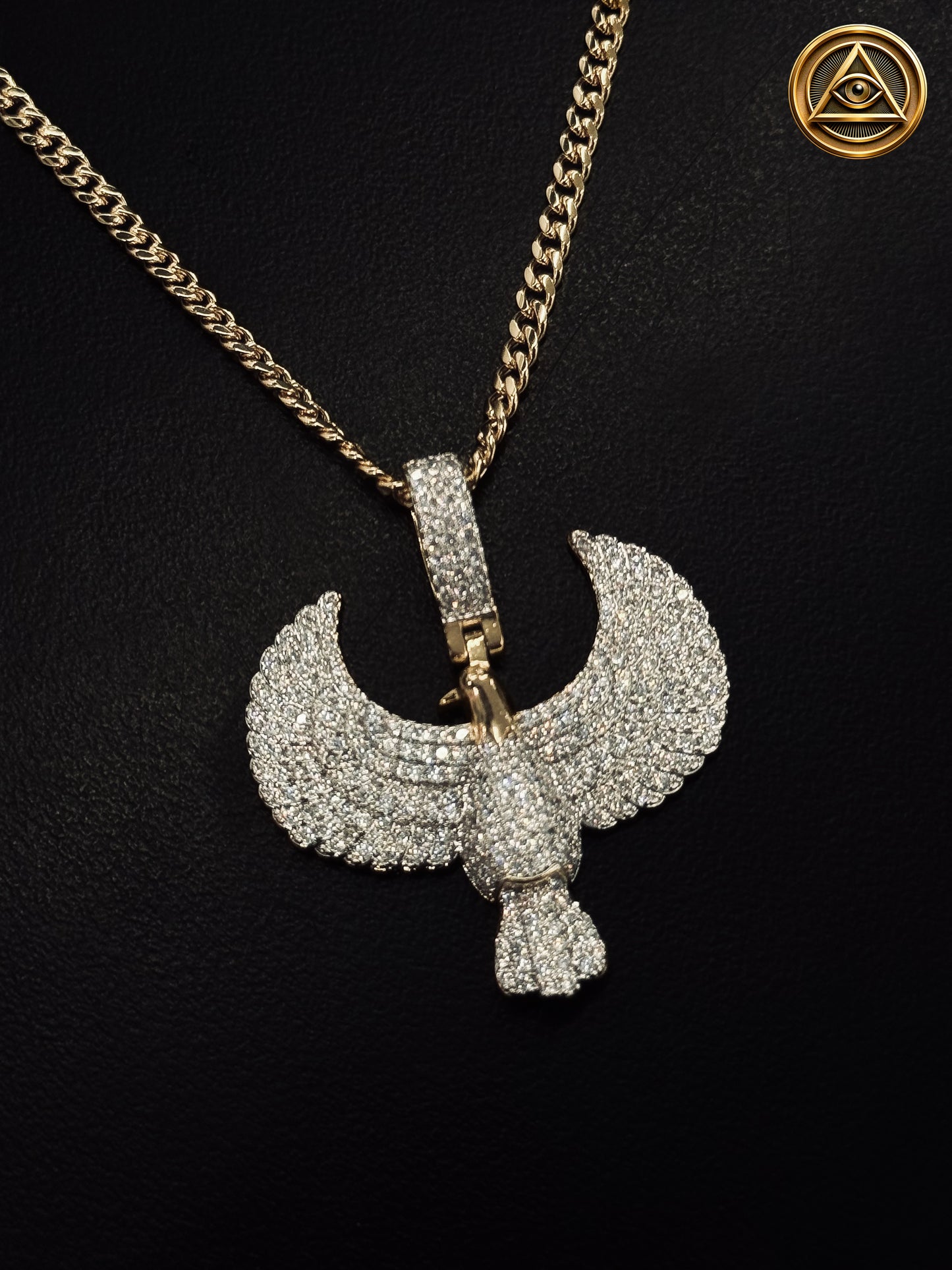 EAGLE PENDANT — Dije Águila Iced