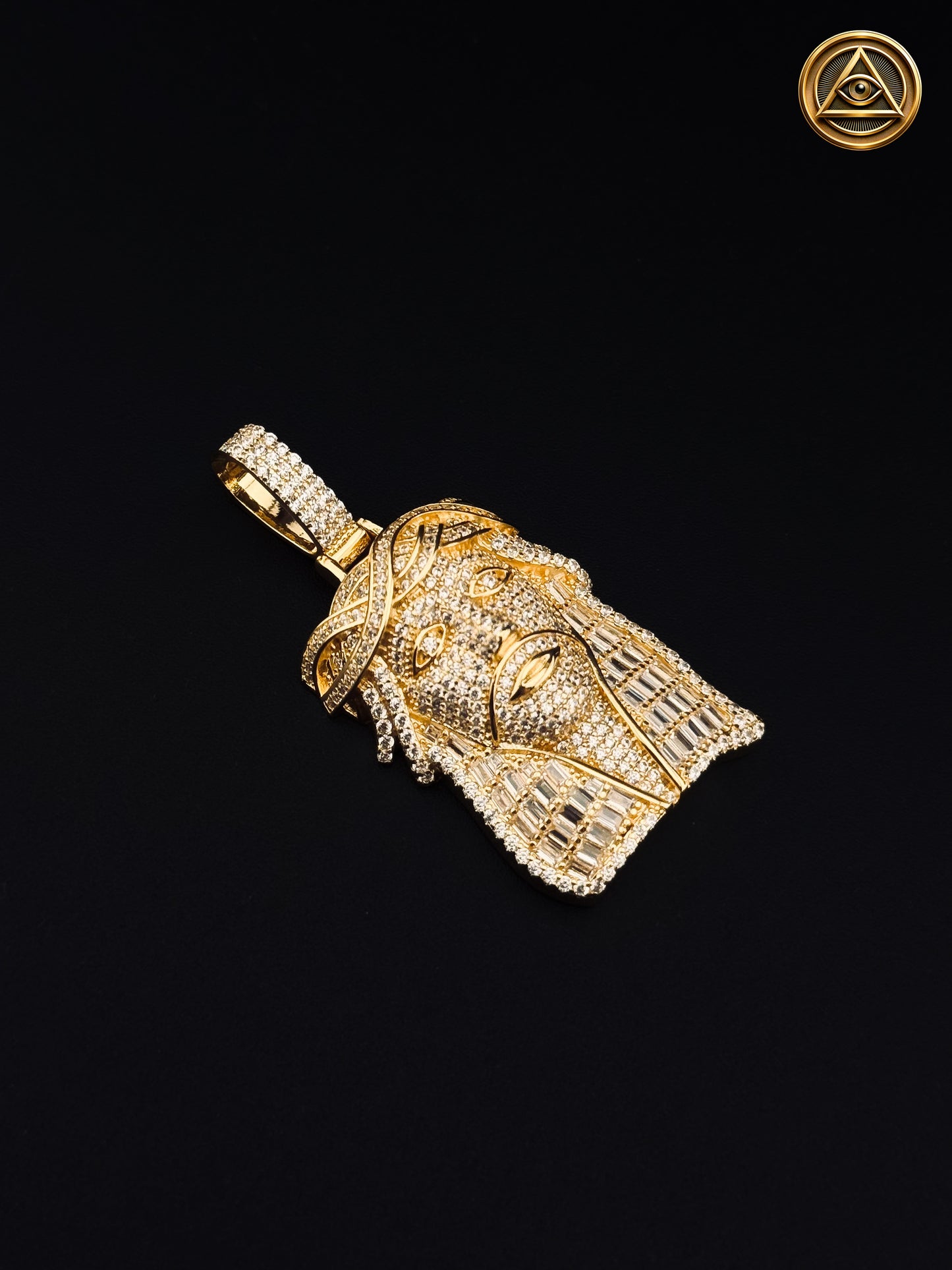 CRISTO BAGUETTE — Dije Cristo Iced