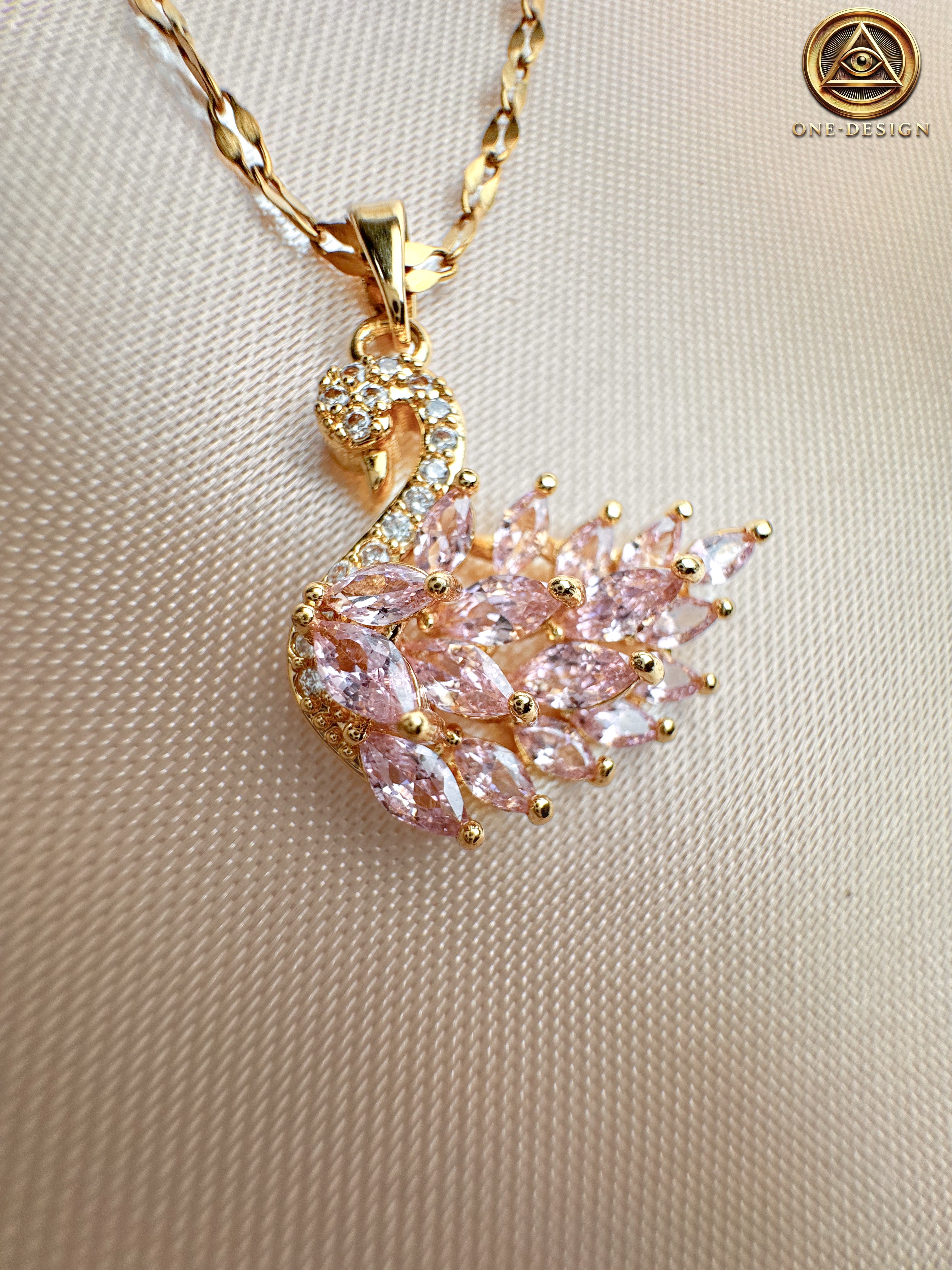 Swan necklace