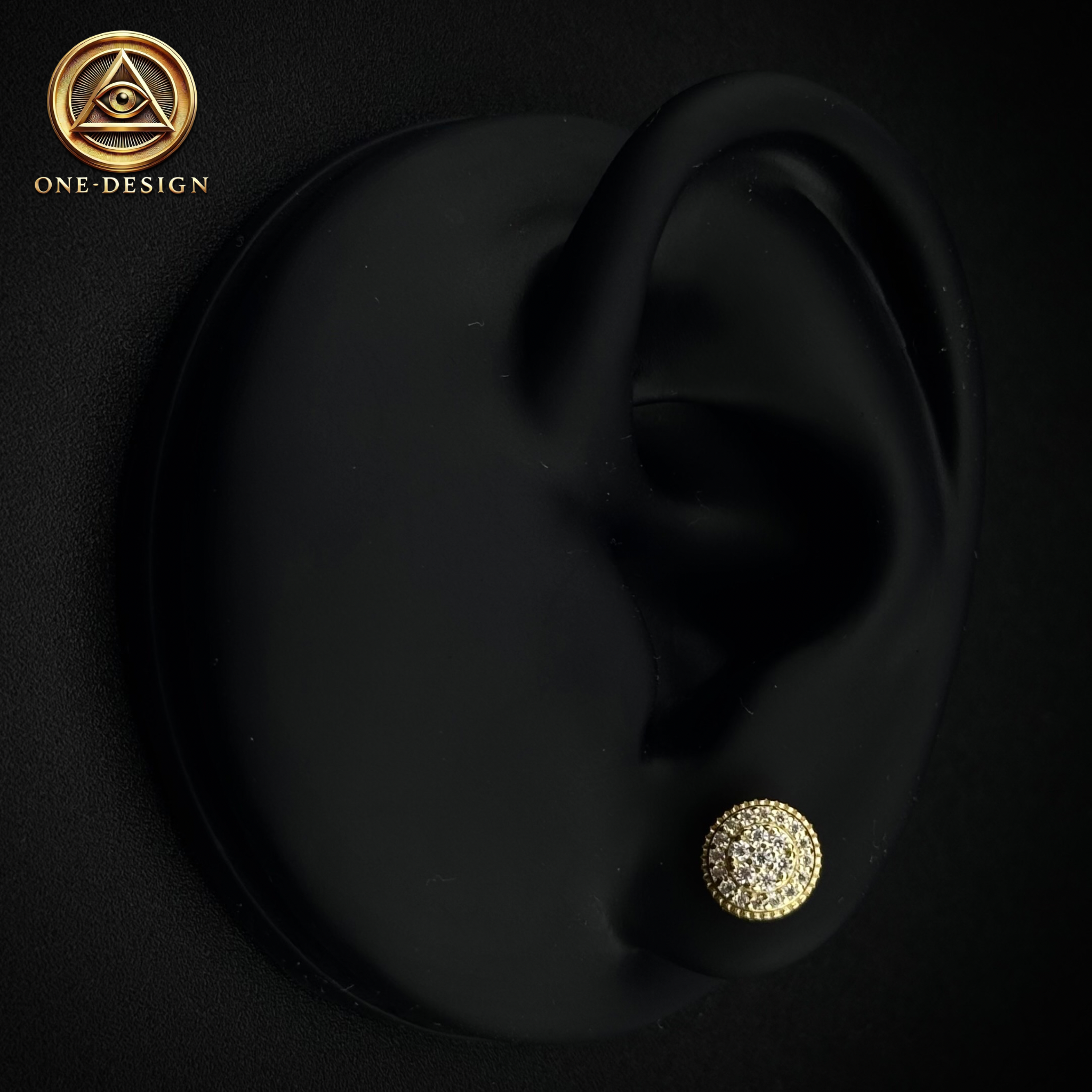 Earring Moissanite