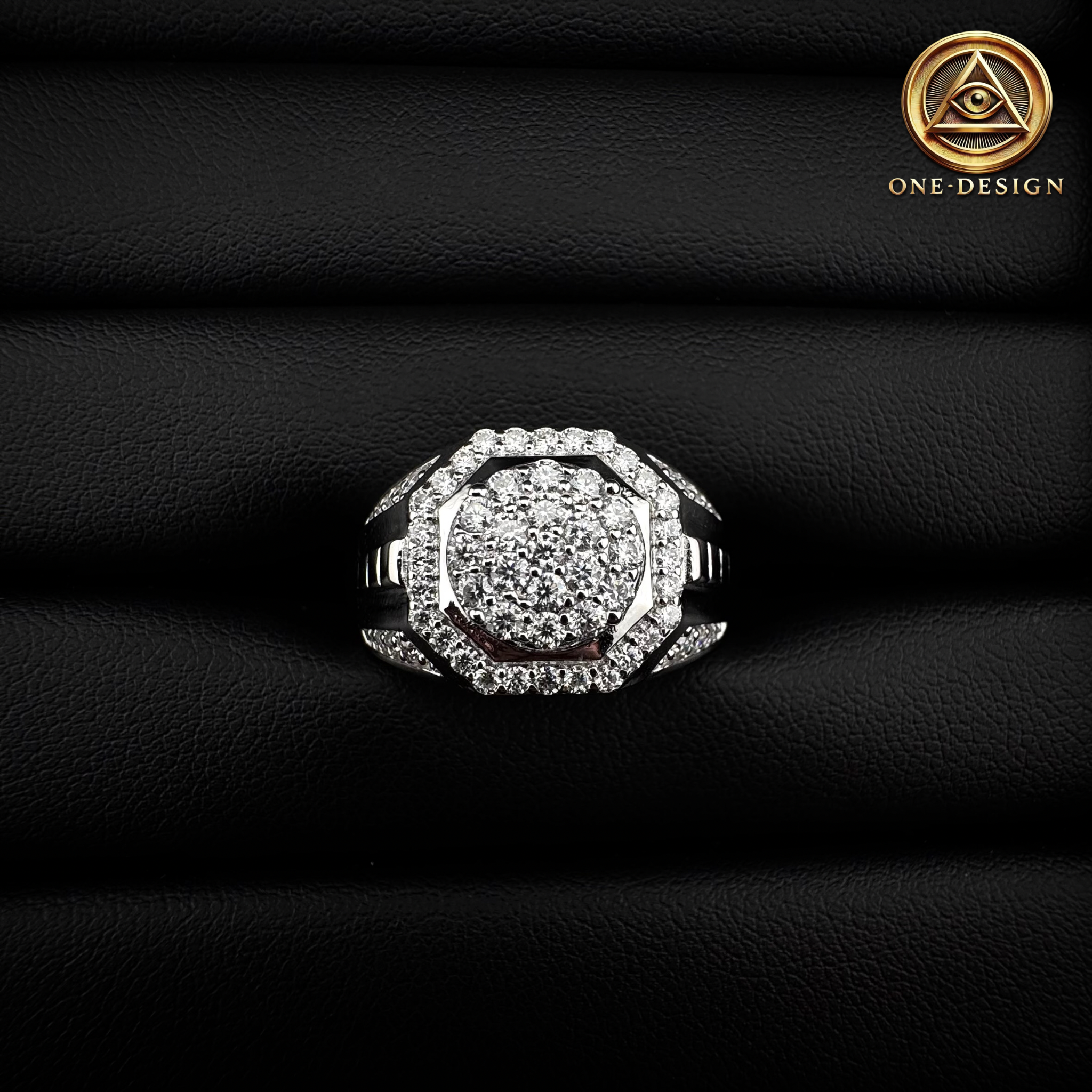 Moissanite ring