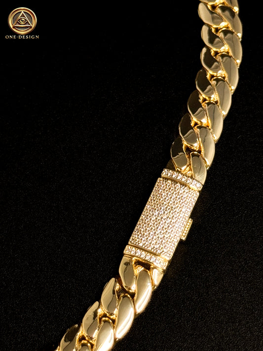 Set Cuban link 9mm