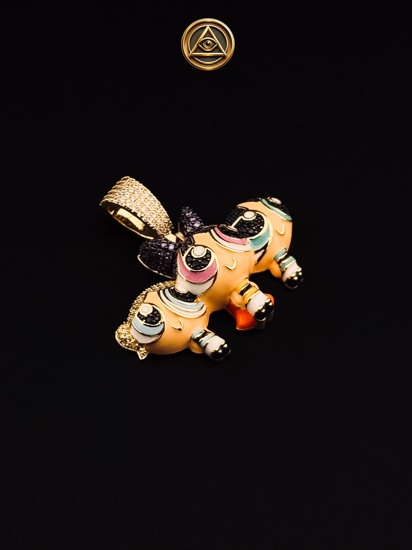 TRÍO ICED PENDANT — POWERPUFF