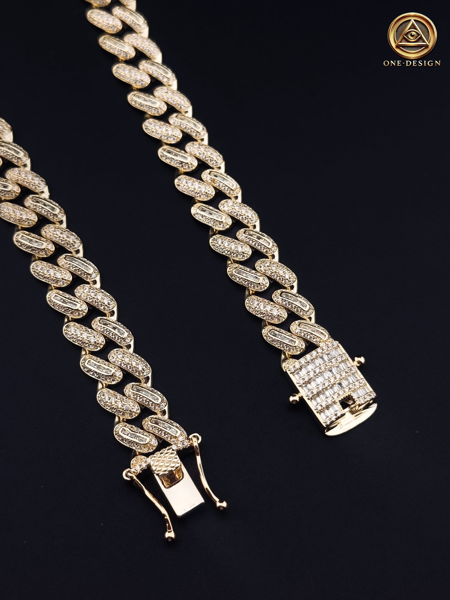 Set Cuban baguette 12mm