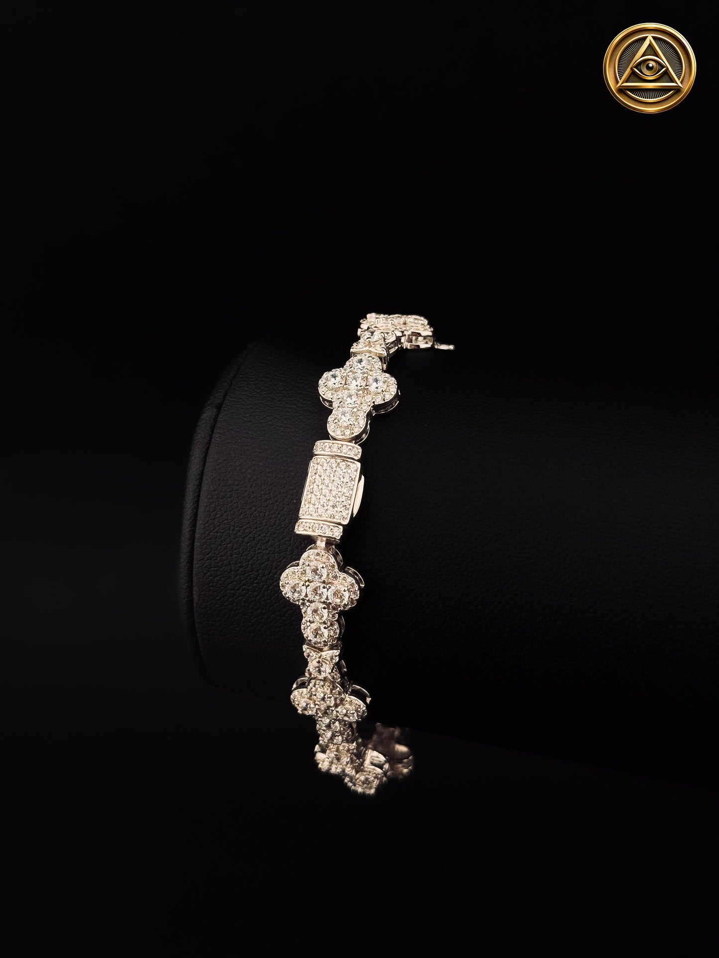 CROSS BRACELET— Pulsera Cruz 10MM