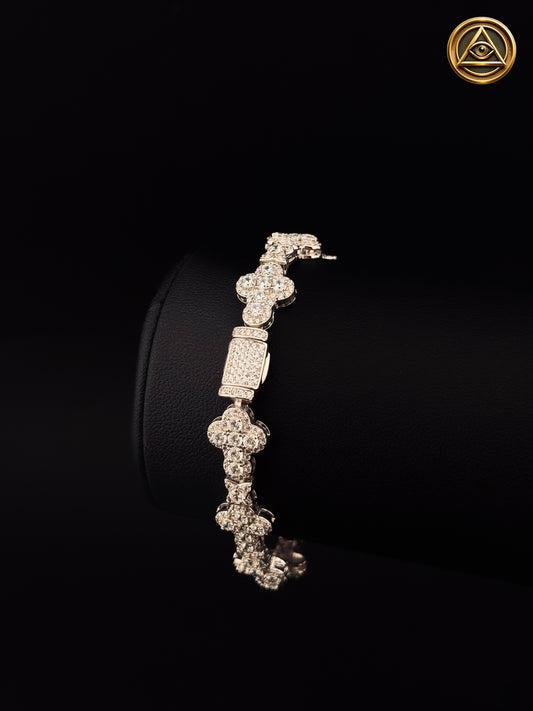 CROSS BRACELET— Pulsera Cruz 10MM