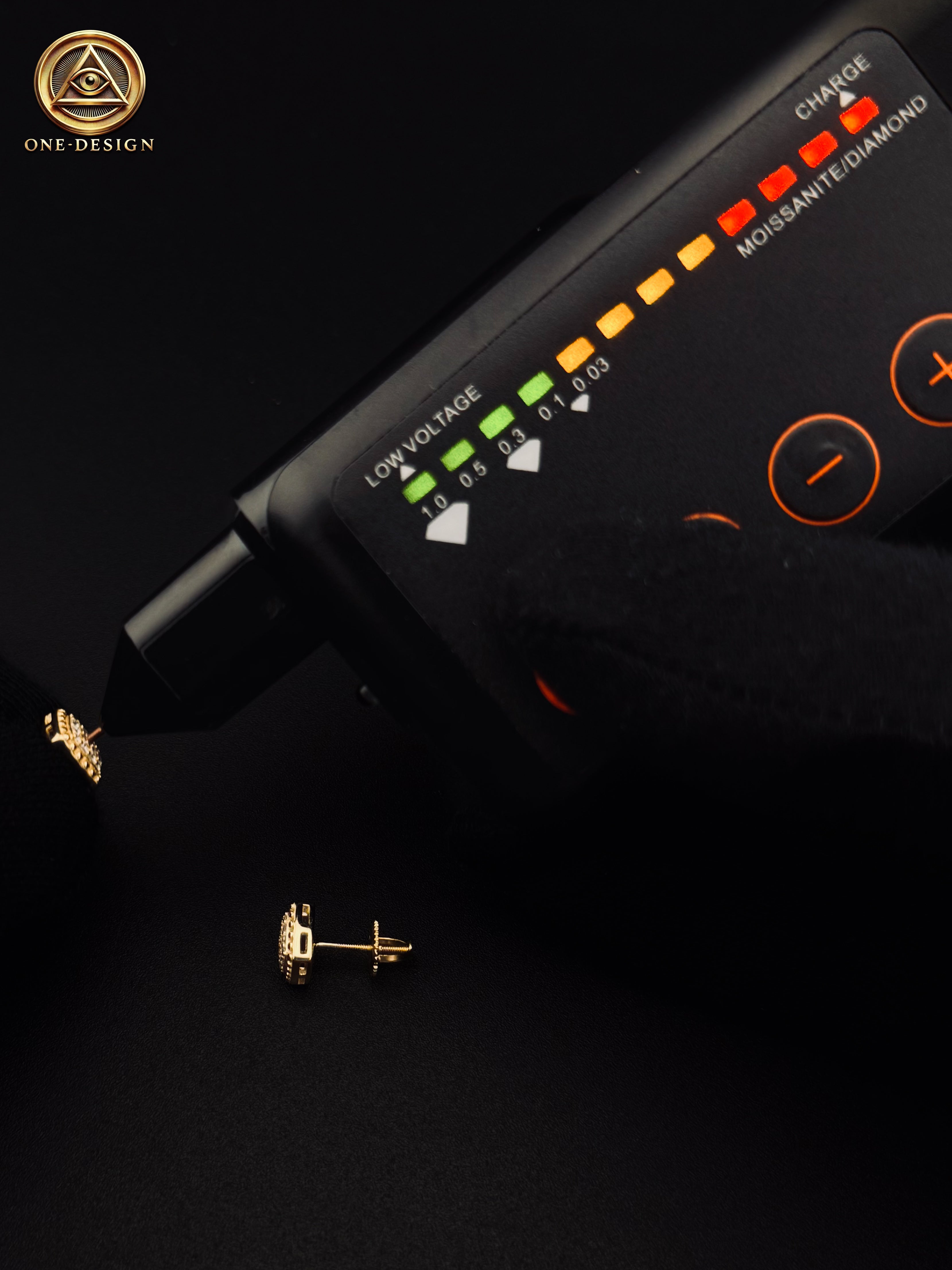 Moissanite square shiny 7mm