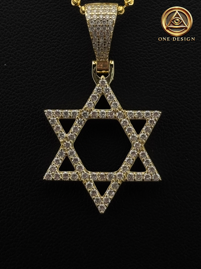 Moissanite stars of David