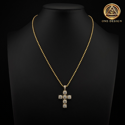 Moissanite Cross