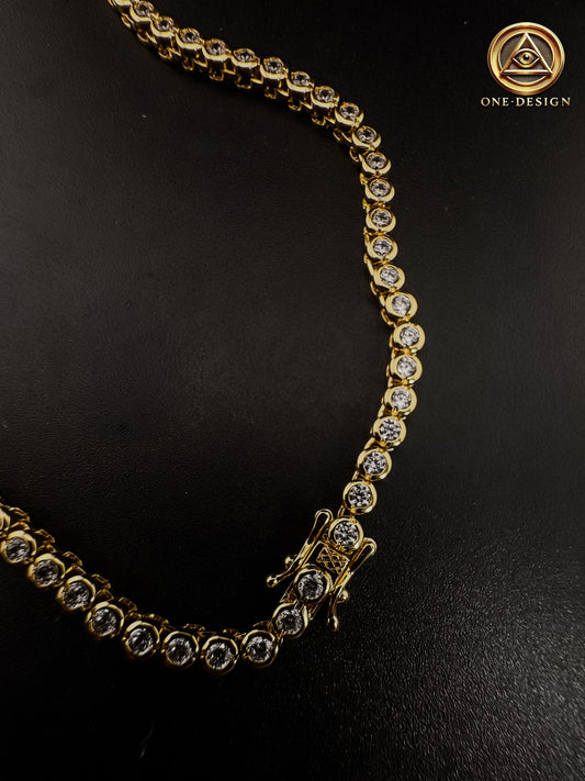 Set circular chain 4mm