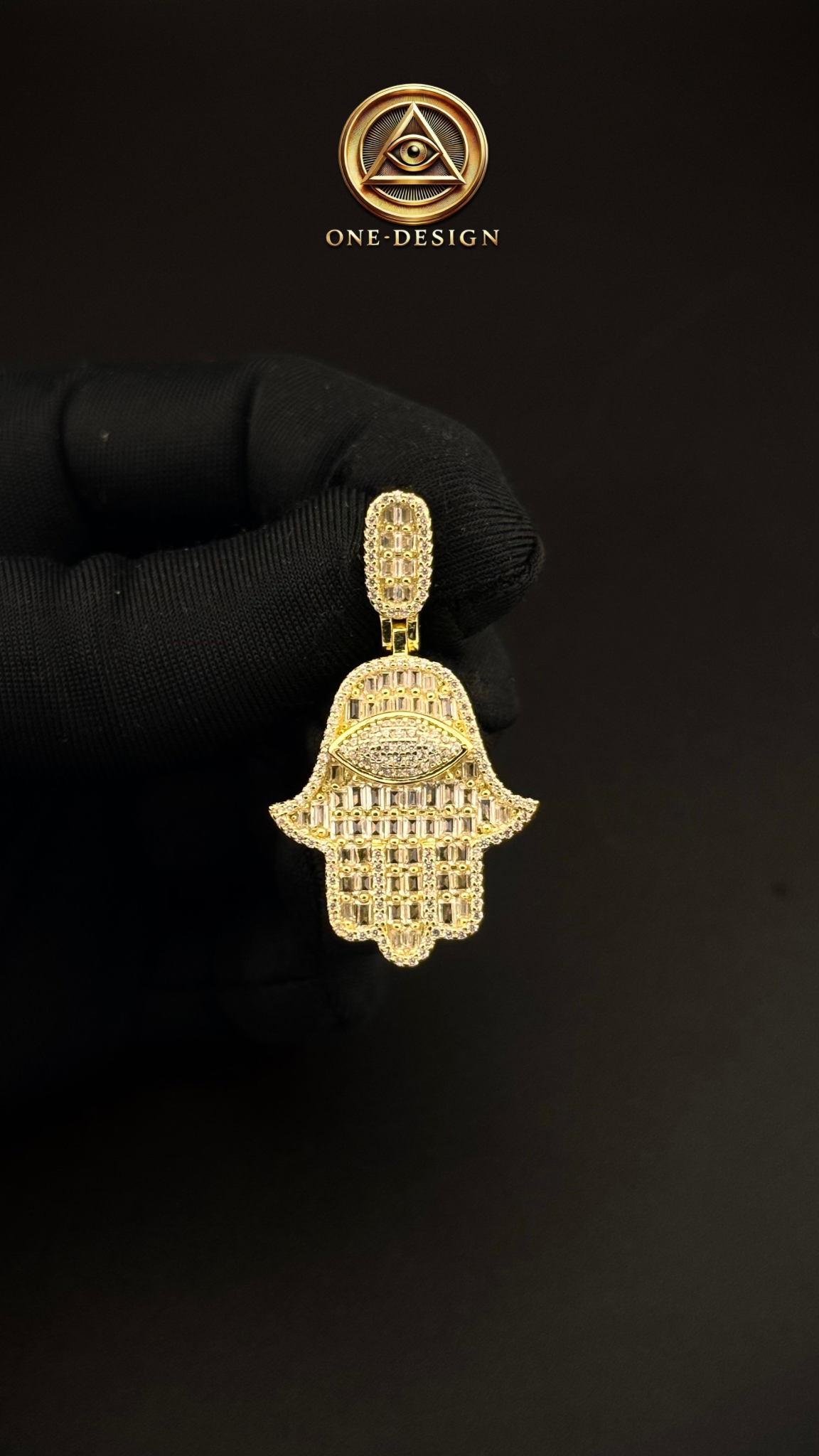 Hamsa cut baguette