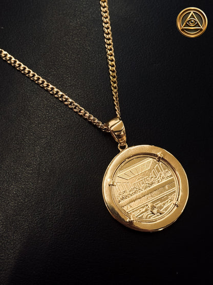 SACRED COIN PENDANT — Medallón Doble Cara