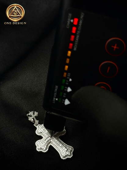 Moissanite Light Cross