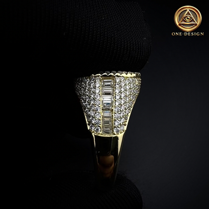 Moissanite ring saint