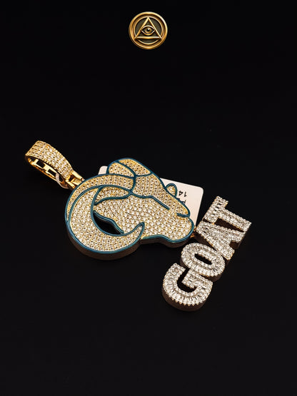 GOAT PENDANT — Dije GOAT Iced