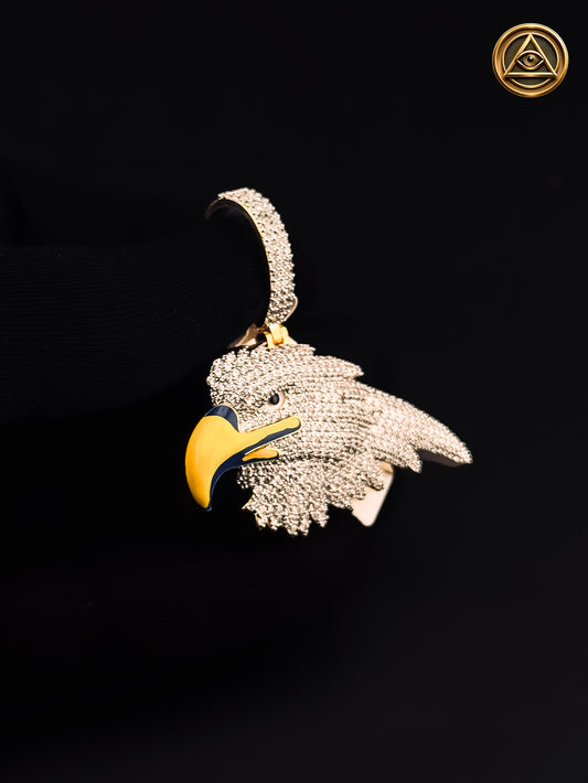 EAGLE HEAD PENDANT — Dije Cabeza de Águila Iced