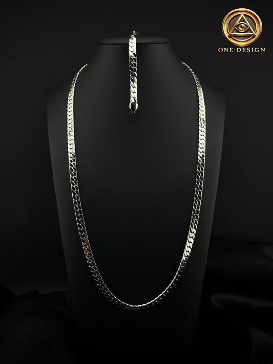 Set S Steel Cuban 6mm 2