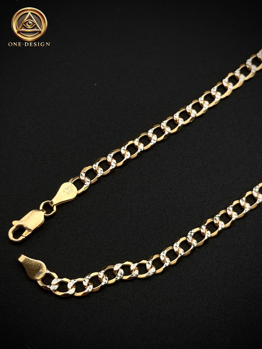 Cuban diamond cut 5mm