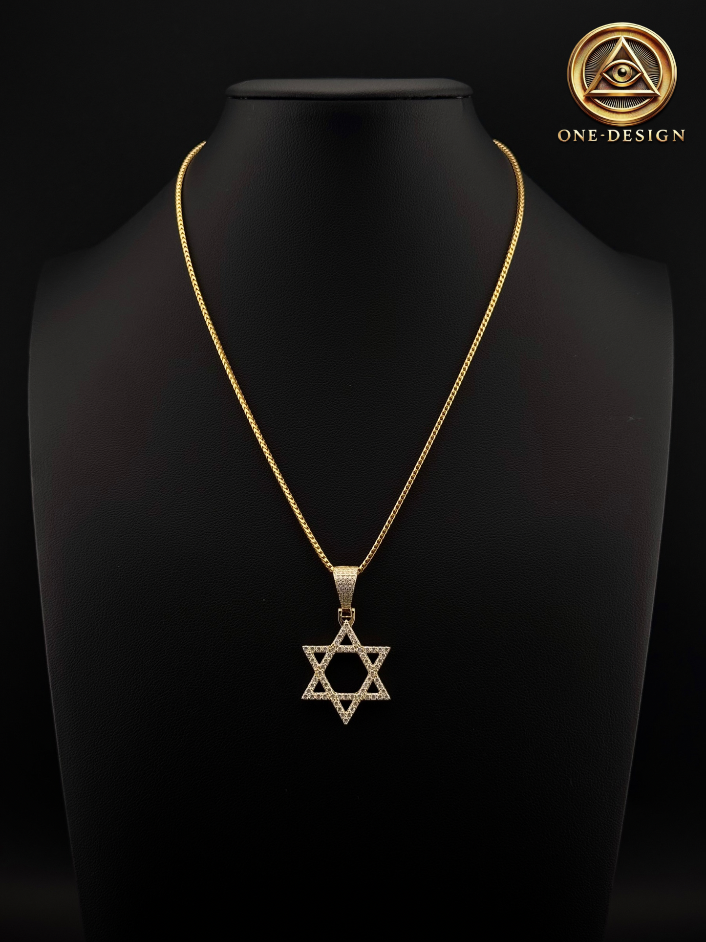 Moissanite stars of David