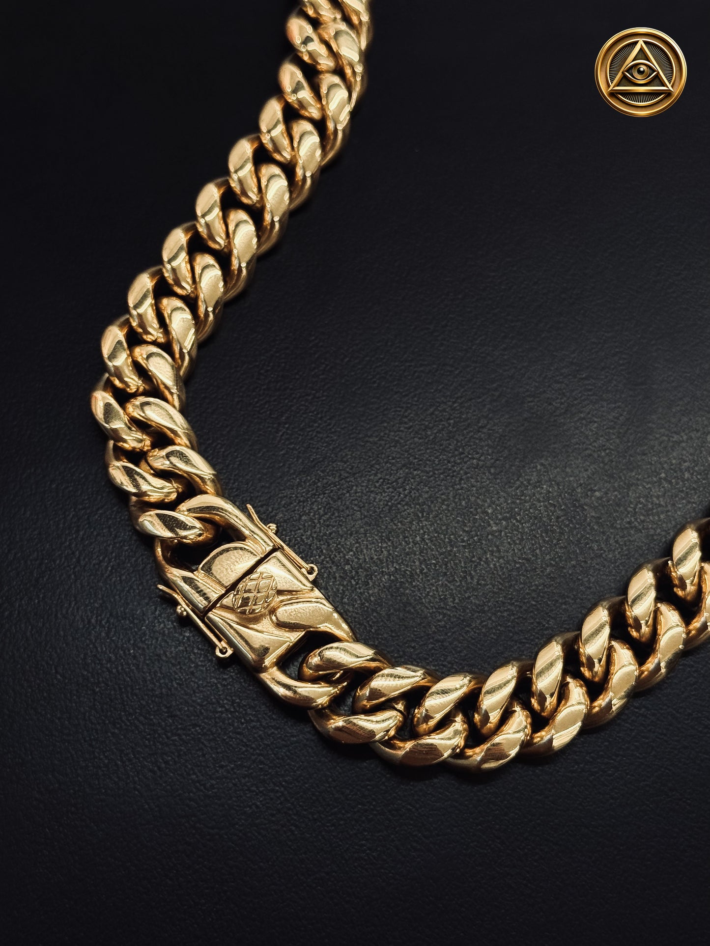 SET CUBAN BOLD 14MM — Cuban Link Gold