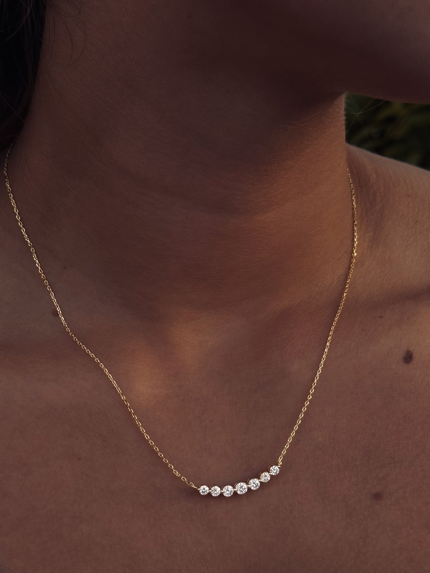 MOISSANITE COLLECTION — Collares Finos