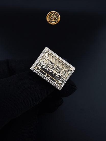 LAST SUPPER RING — Anillo Última Cena Iced 15mm