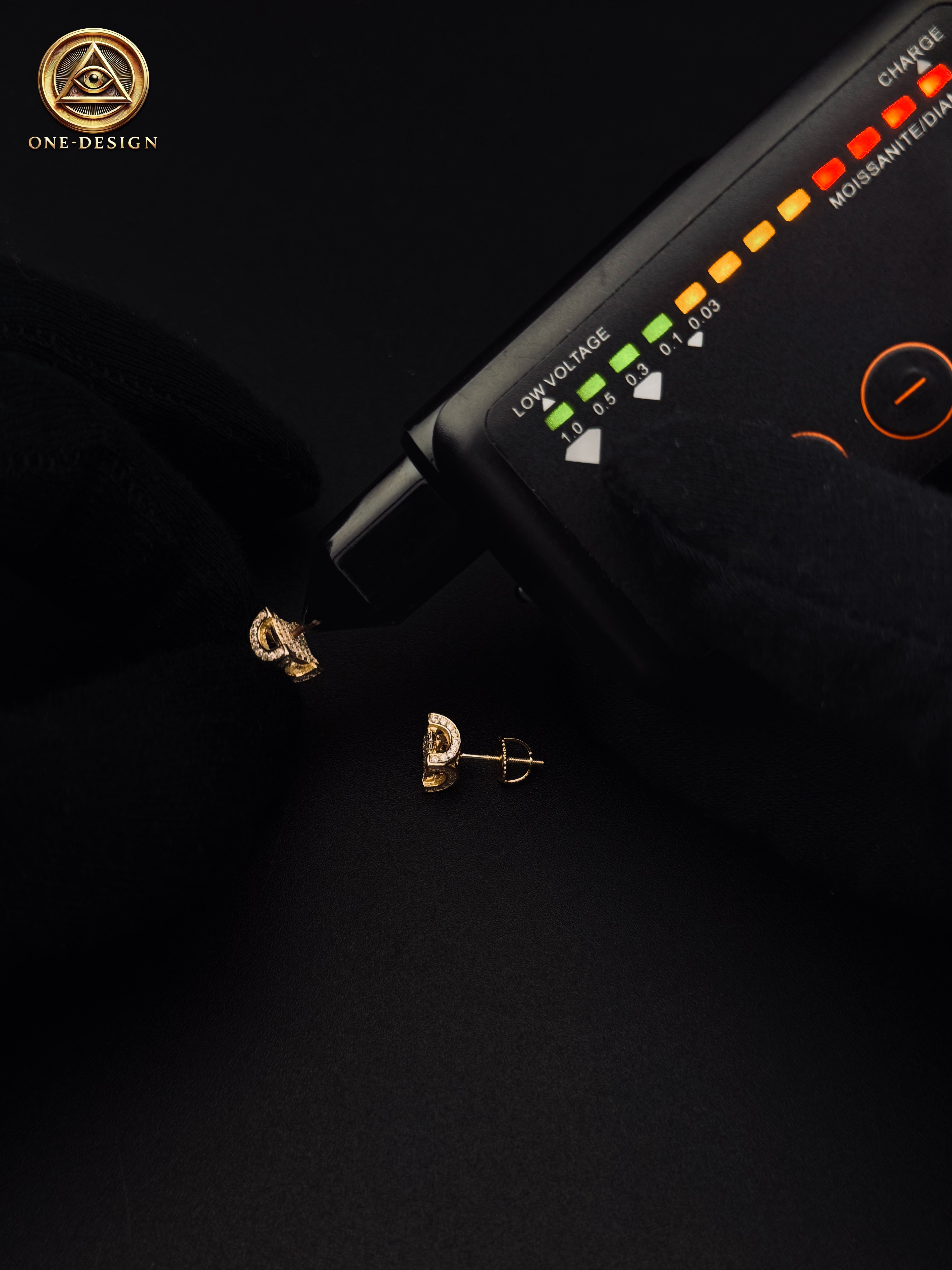 Moissanite square 7mm