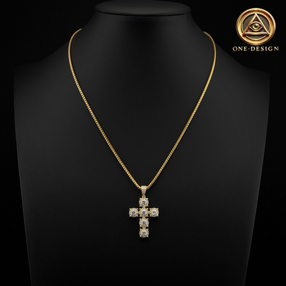 Moissanite Cross