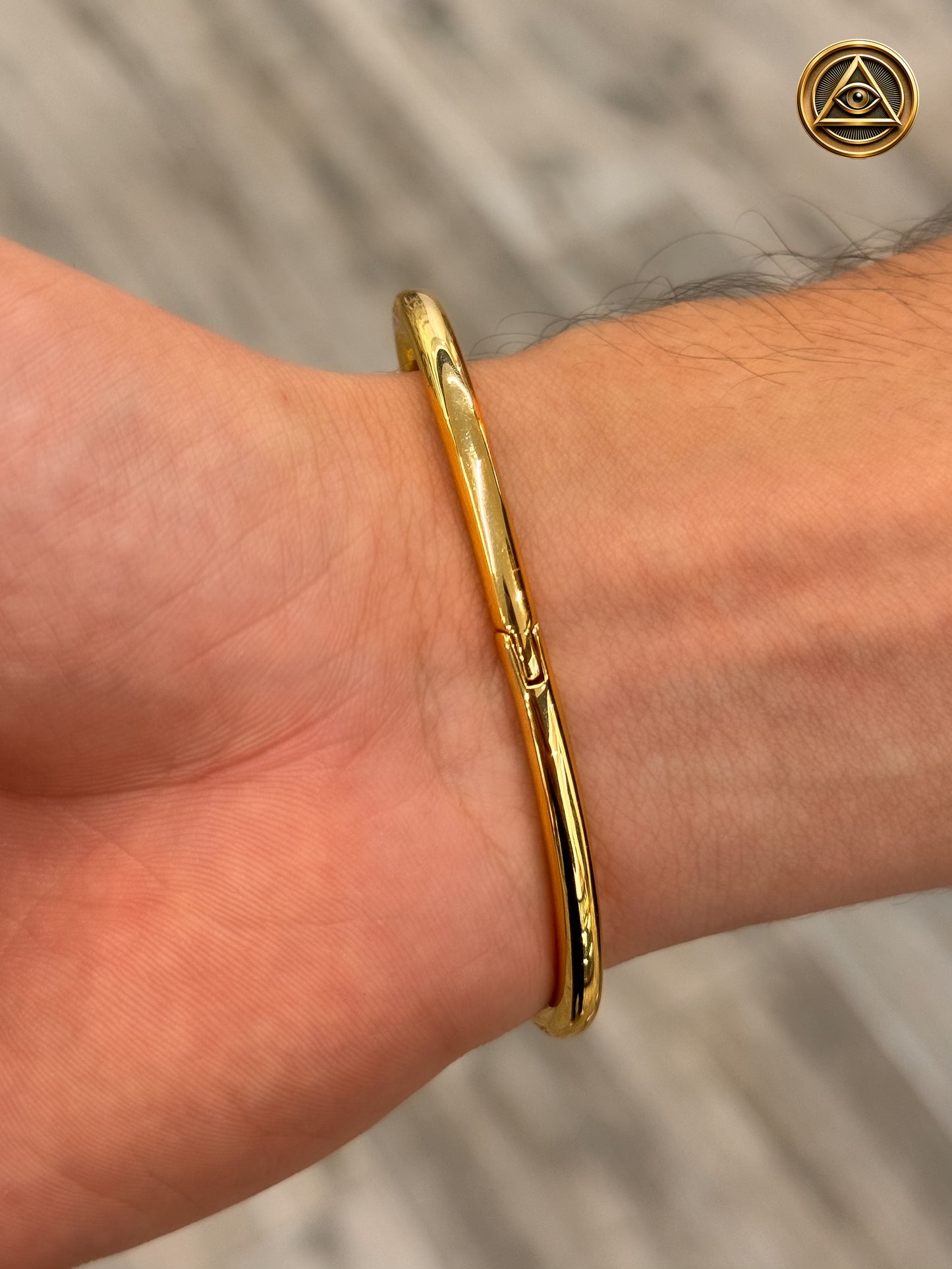 NAIL BANGLE — Brazalete Clavo Iced