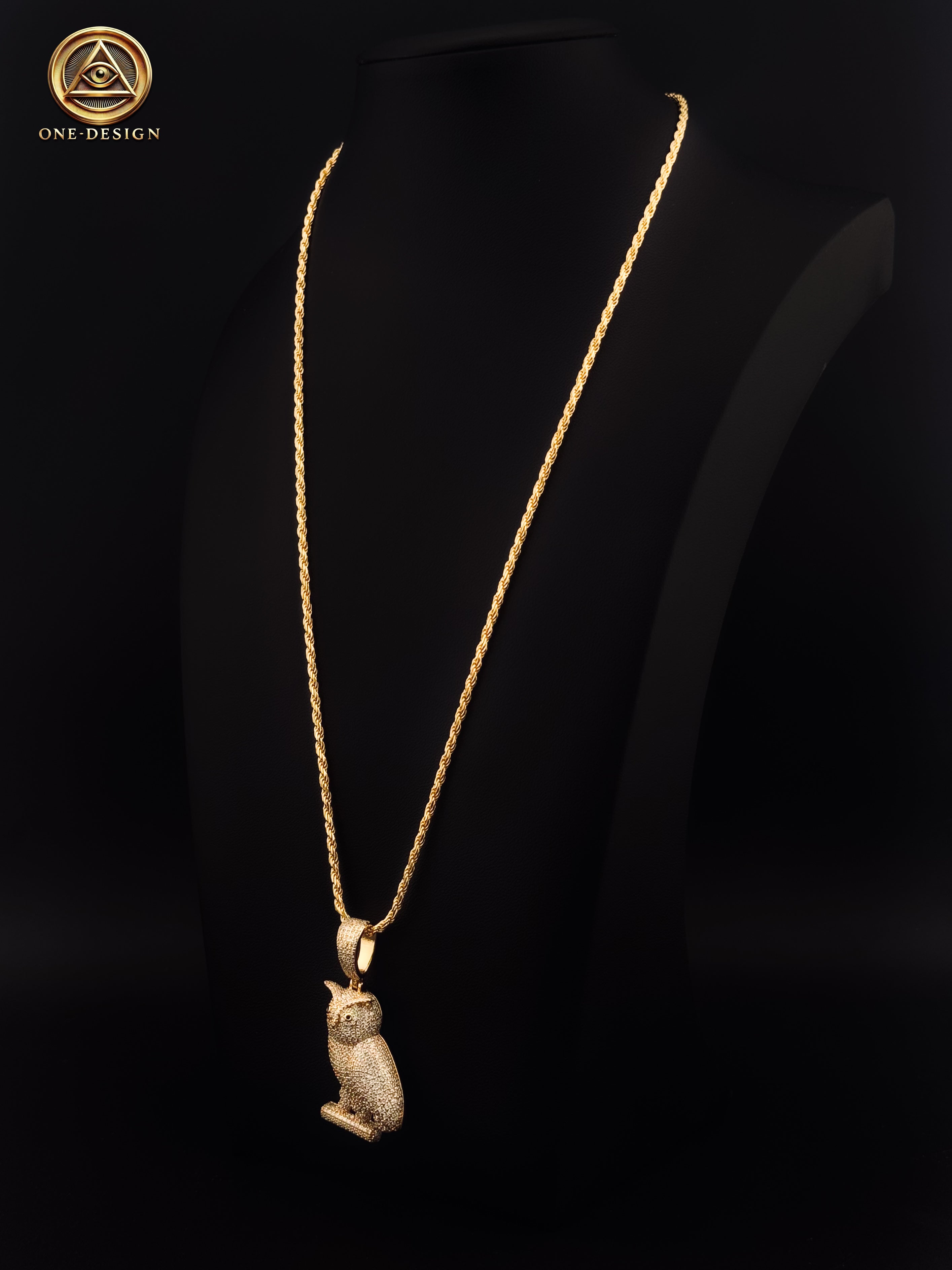 Big búho & soga 2.5mm 22”