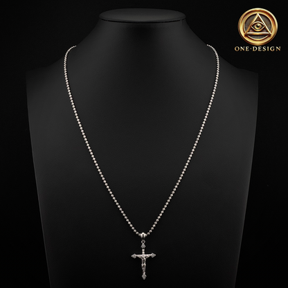 Moissanite cross Christ