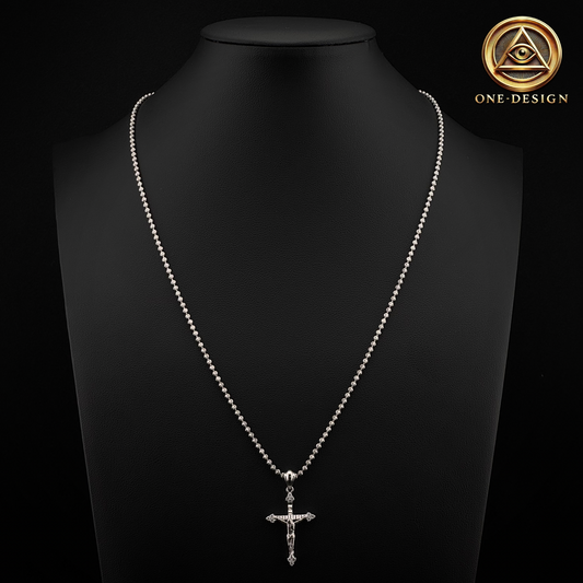 Moissanite cross Christ