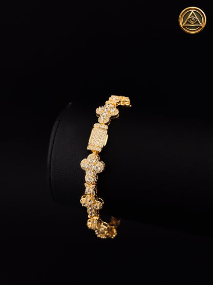 CROSS BRACELET— Pulsera Cruz 10MM