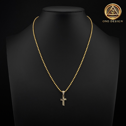 Moissanite Mini Cross