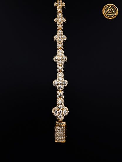 CROSS BRACELET— Pulsera Cruz 10MM