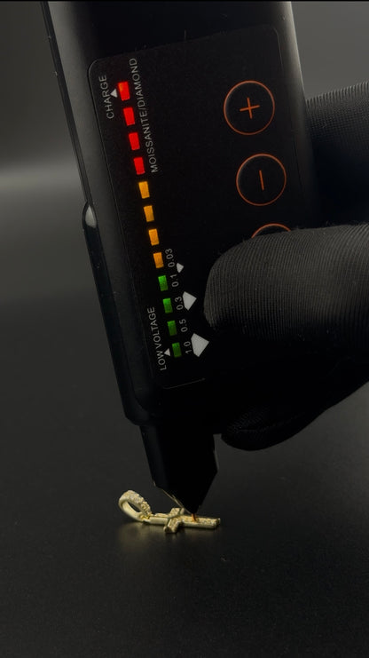 Moissanite Mini Cross