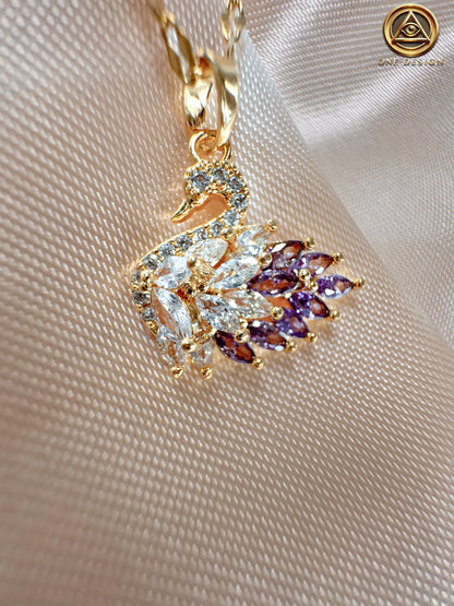Swan necklace