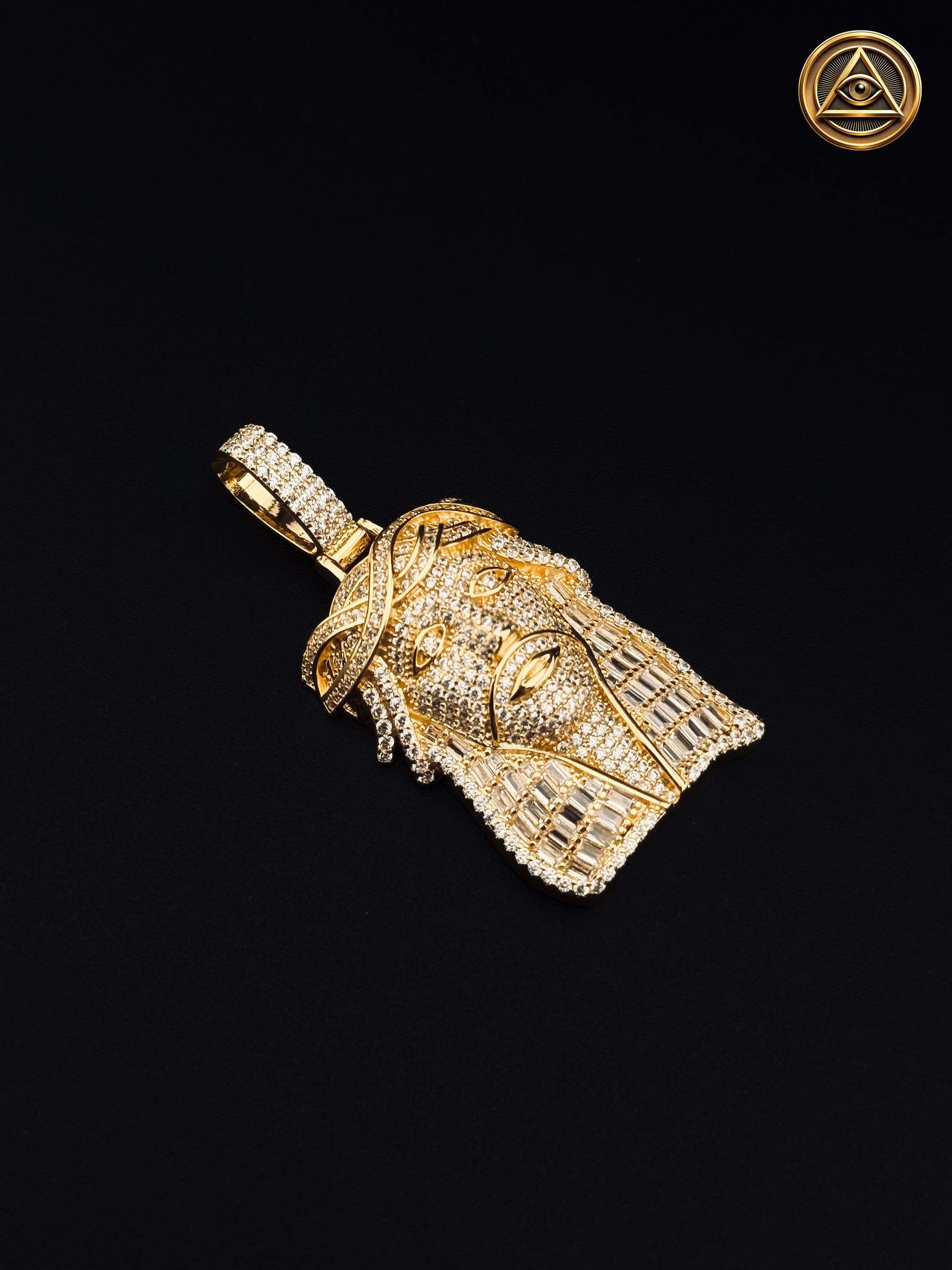 CRISTO BAGUETTE — Dije Cristo Iced