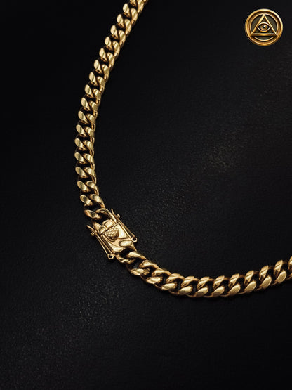 SET CUBAN CLASSIC 6MM — Cuban Link Gold