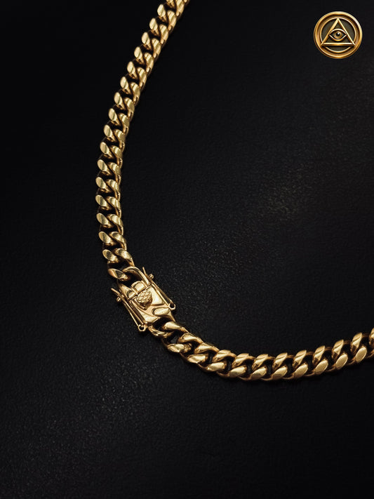 SET CUBAN CLASSIC 6MM — Cuban Link Gold