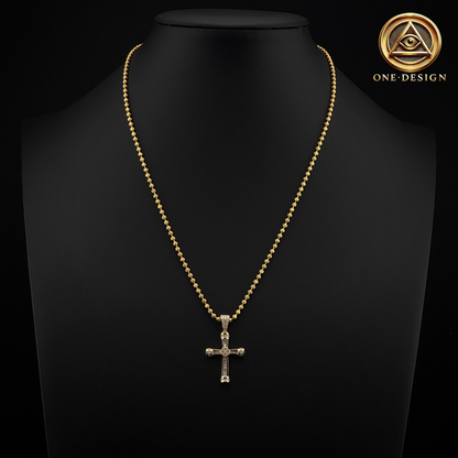 Moissanite Divine Cross