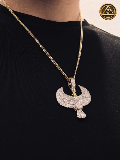 EAGLE PENDANT — Dije Águila Iced