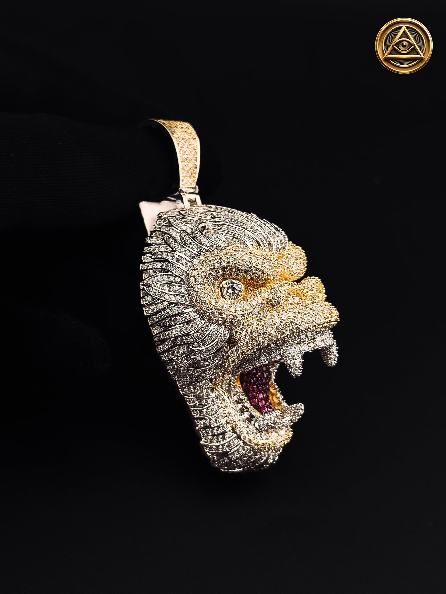 GORILLA KING PENDANT — Dije Gorila Rey Iced