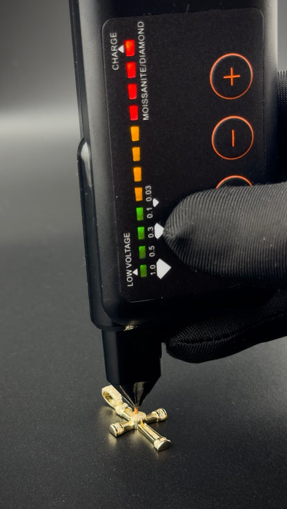 Moissanite Divine Cross